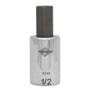 Mayhew Mayhew 1/2-Inch SAE Hex Short Insert Socket Bit, 1/2-Inch Drive