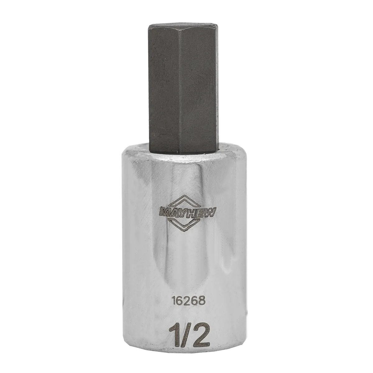 Mayhew Mayhew 1/2-Inch SAE Hex Short Insert Socket Bit, 1/2-Inch Drive