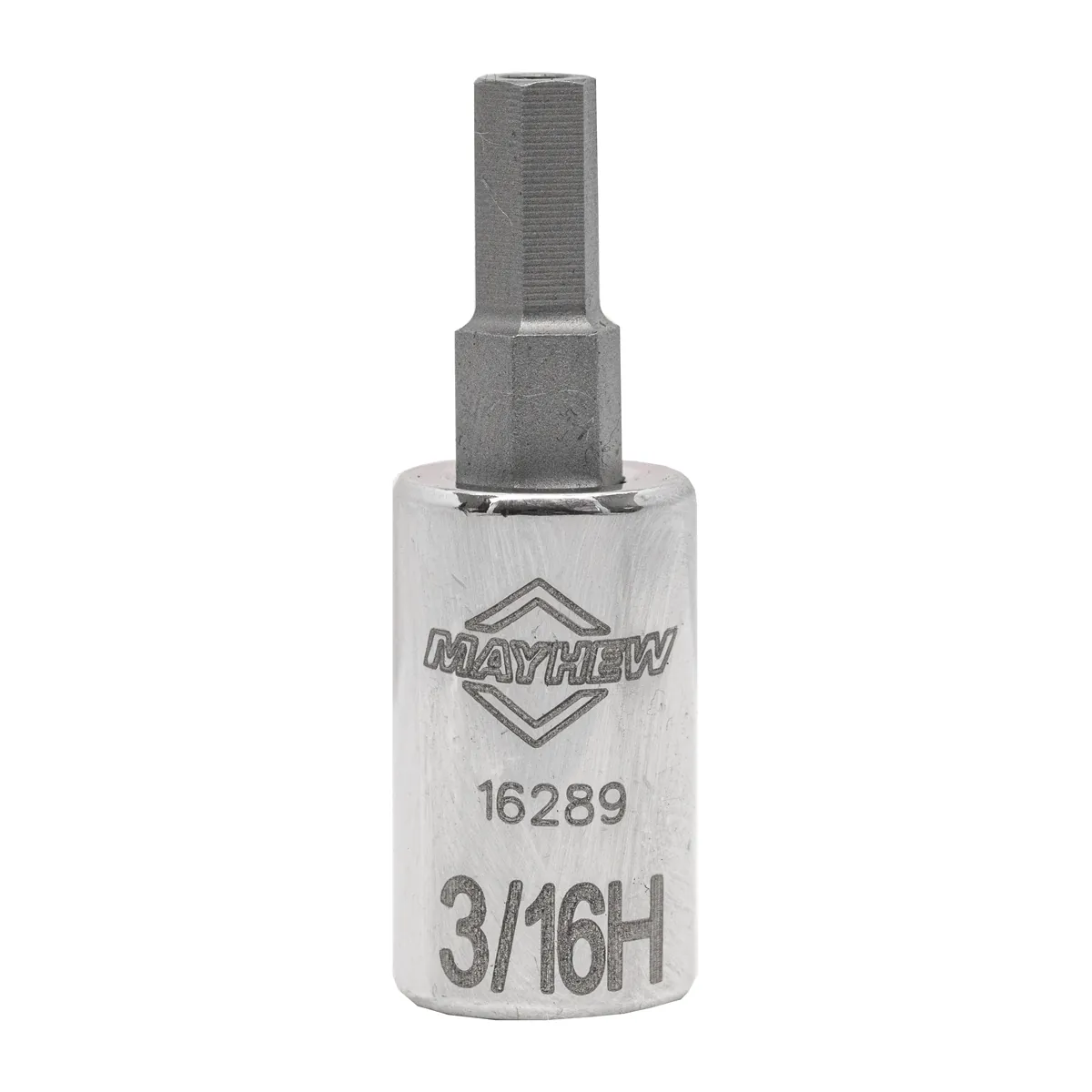 Mayhew Mayhew 3/16-Inch Tamper SAE Hex Short Insert Socket Bit, 1/4-Inch Drive
