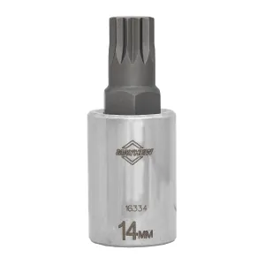 Mayhew Mayhew 14 MM Triple Square Short Insert Socket Bit, 1/2-Inch Drive