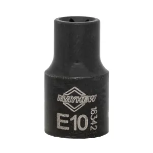 Mayhew Mayhew E10 Inverted Torx&reg; Socket Bit, 3/8-Inch Drive