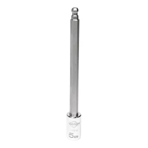 Mayhew Mayhew 5 MM Metric Ball Hex Medium Insert Socket Bit, 1/4-Inch Drive