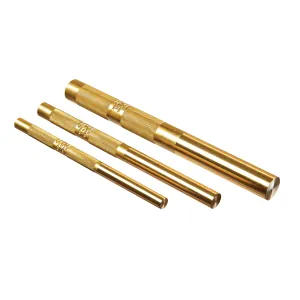Mayhew Brass Drift Punch - 3 Piece Set