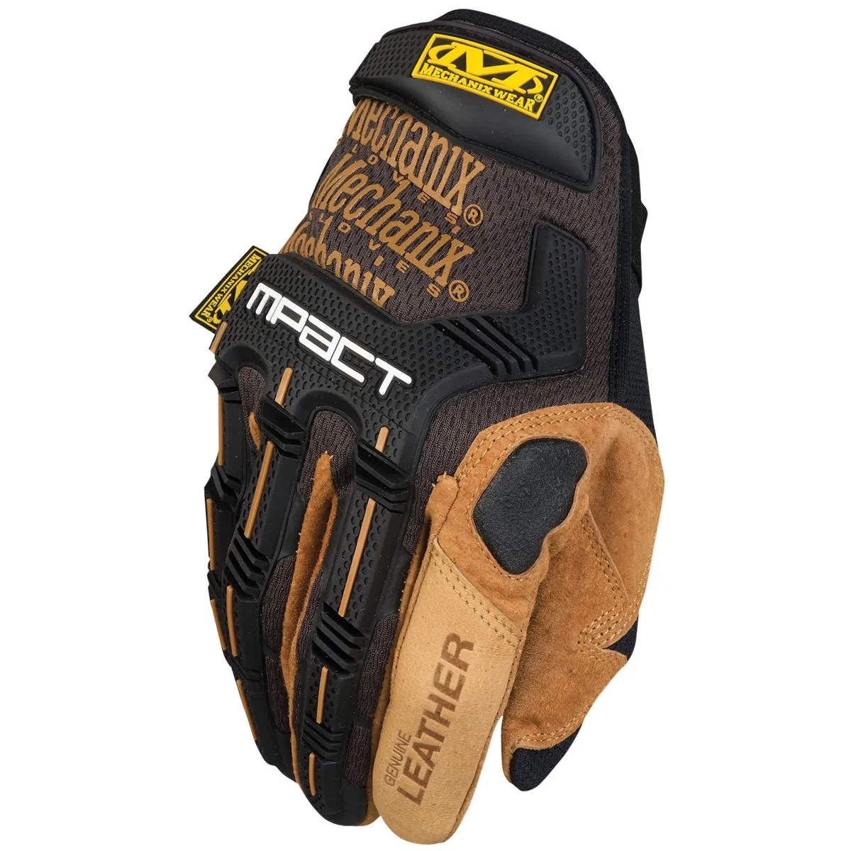 Mechanix Wear Mechanix Wear M-Pact Leather Medium 9 Tan/Black