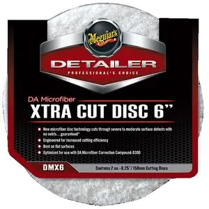 Meguiar's Automotive 6" Microfiber Xtra Cut Disc (2-Pack)
