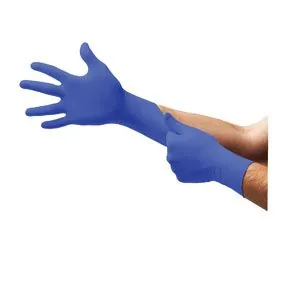 Cobalt Safety Series Nitrile Powder-Free Industrial-Grade Gloves, Blue, Large