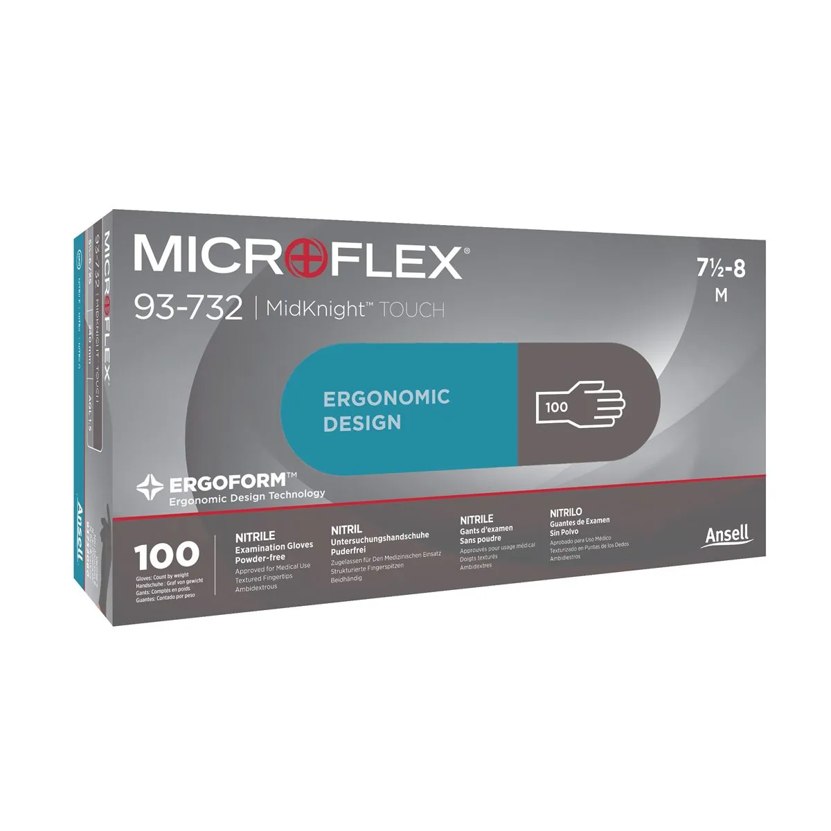Microflex MICROFLEX Midknight Touch 93732 S