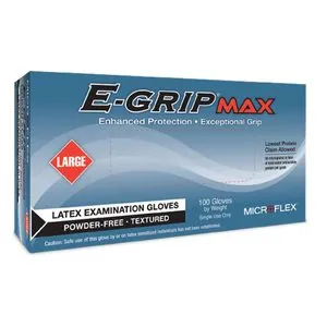 Microflex E-GRIPMAX PF LATEX EXAM GLOVES BOX/100 XL