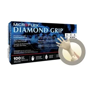 Microflex DIAMOND GRIP MF-300 LATEX GLOVES XL