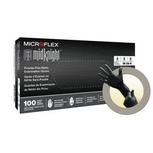 Microflex GLOVE MIDKNIGHT MK-296 NITRILE S