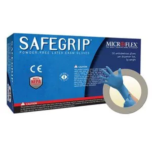 Microflex SAFEGRIP PF LATEX GLOVES XL 50PK