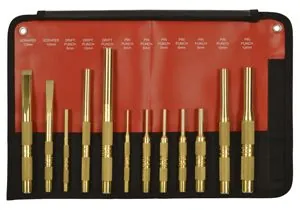 12 Piece Brass Punch &