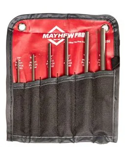 6 Pc. Pilot Punch Kit