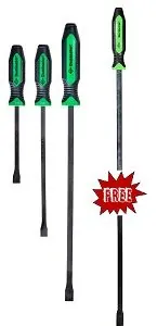 4 Piece Green Pry Bar Promo