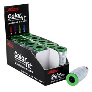1/4" NPTM Coupler ColorFit