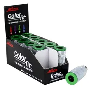 1/4" NPTM Coupler ColorFit