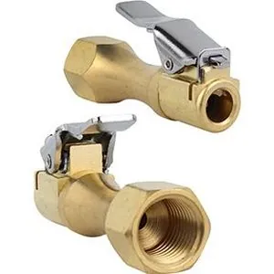Ez-LockTM Euro Air Chuck, Heavy Duty Brass, 175 PSI, Open Flow