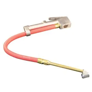 Dual Chuck Head Inflator Tire Gauge