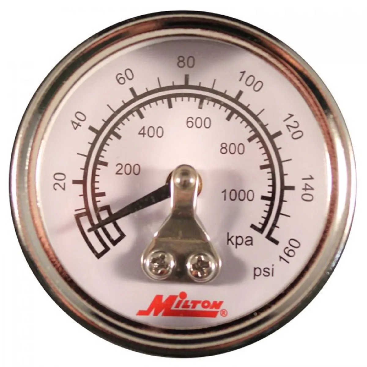 Milton Industries Mini Gage 1/8" NPT, 0-160 PSI