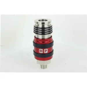 Milton Industries 3/8-inch Safety Exhaust Coupler, 1/4-inch MNPT