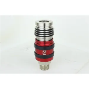 Milton Industries 1/2-inch Safety Exhaust Coupler, 1/2-inch MNPT