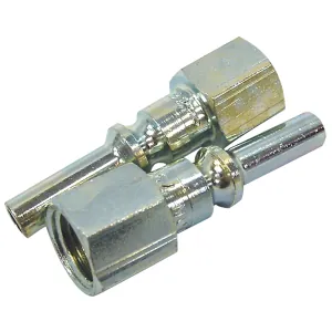 Milton Industries 1/4" Female Plug L-Style