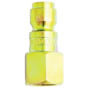 Milton Industries 3/8" Female Plug P-Style, 2/cd