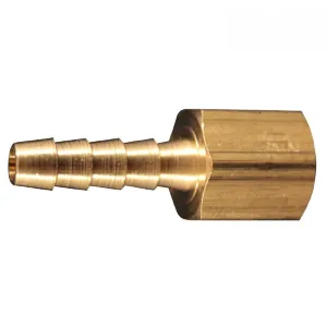 Milton Industries 1/4" F. Solid End, 3/8" ID Hose, 2/cd