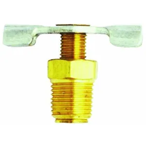 Milton Industries 1/8" Drain Cock, 2/cd