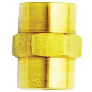 Milton Industries F. Hex Coupling, 1/4" NPT, 2/cd
