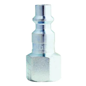 Milton Industries 1/4" Fem. Plug M-Style, 2/cd