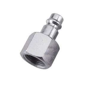 Milton Industries HI-Flo V-Style 3/8" FNPT Brass Plug 2/cd