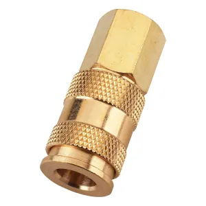 Milton Industries HI-Flo V-Style 'A,M,V' 3/8" FNPT Brass Body