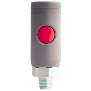 Milton Industries 1/4" Male Safety Coupler "M" Style