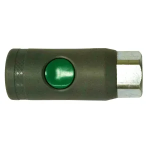 Milton Industries 1/4" Fem. Safety Coupler "T" Style