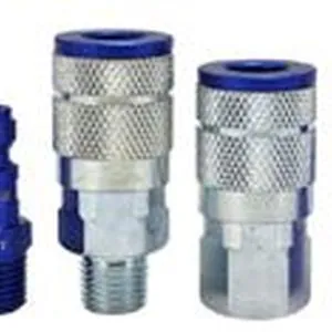 7 Piece T-Style 1/4" NPT Blue