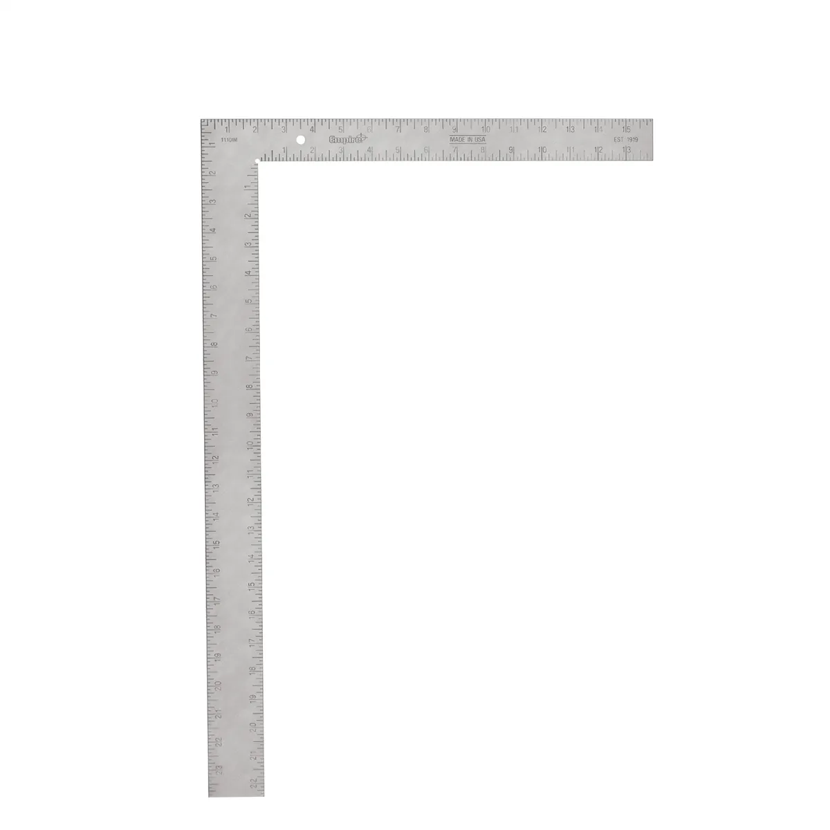 Milwaukee Tool 16 in. x 24 in. Steel Tradesman Square with Inch and Metric Graduations