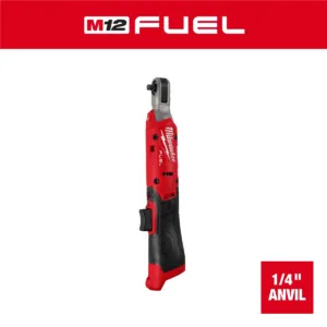 Milwaukee Tool M12 FUEL 1/4 Inch Ratchet