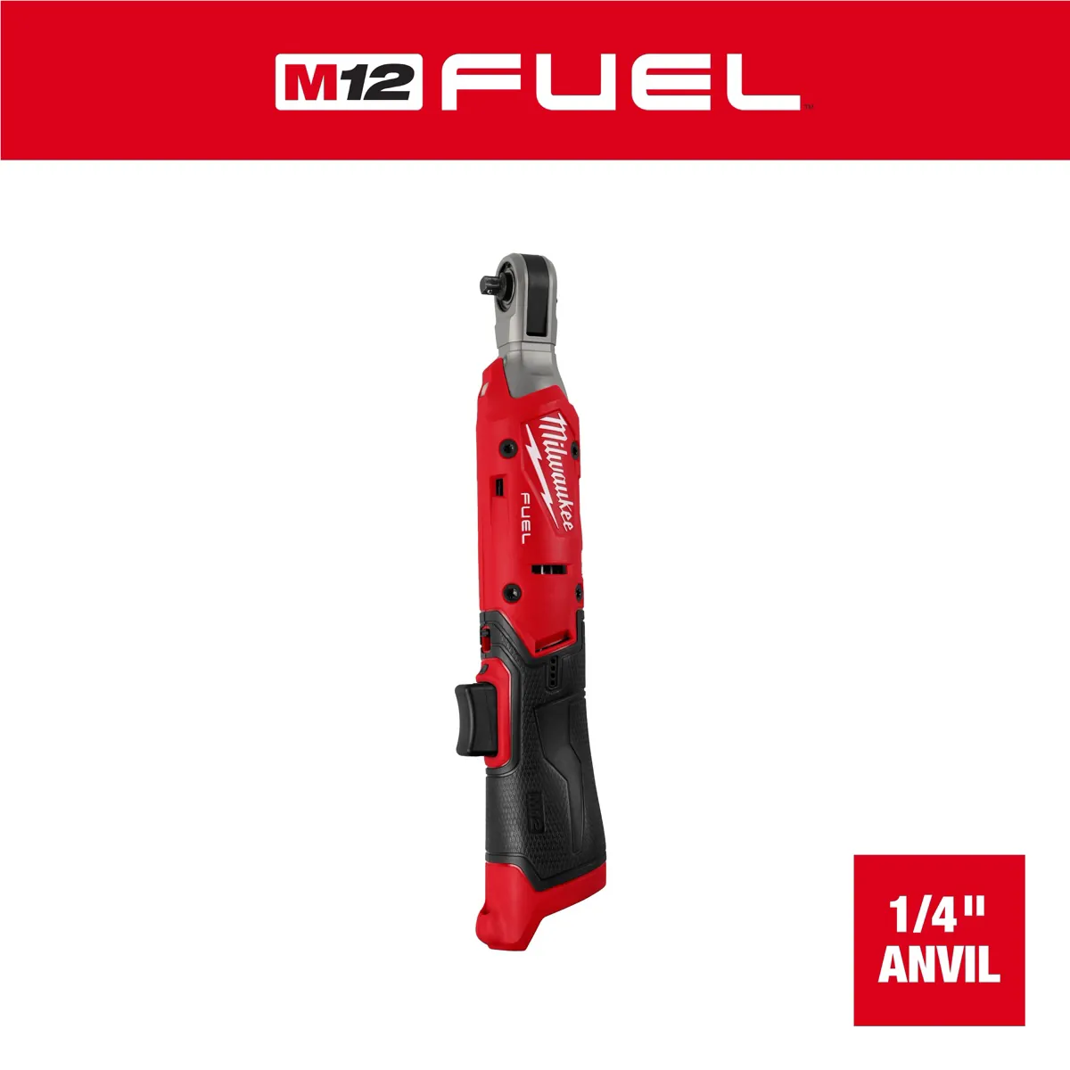 Milwaukee Tool M12 FUEL 1/4 Inch Ratchet