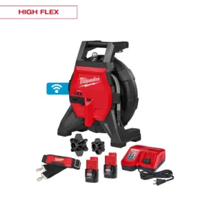 Milwaukee Tool M1285 Feet High Flex Compact Inspection Camera Kit