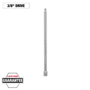 Milwaukee Tool 3/8" Drive 12" Wobble Extension