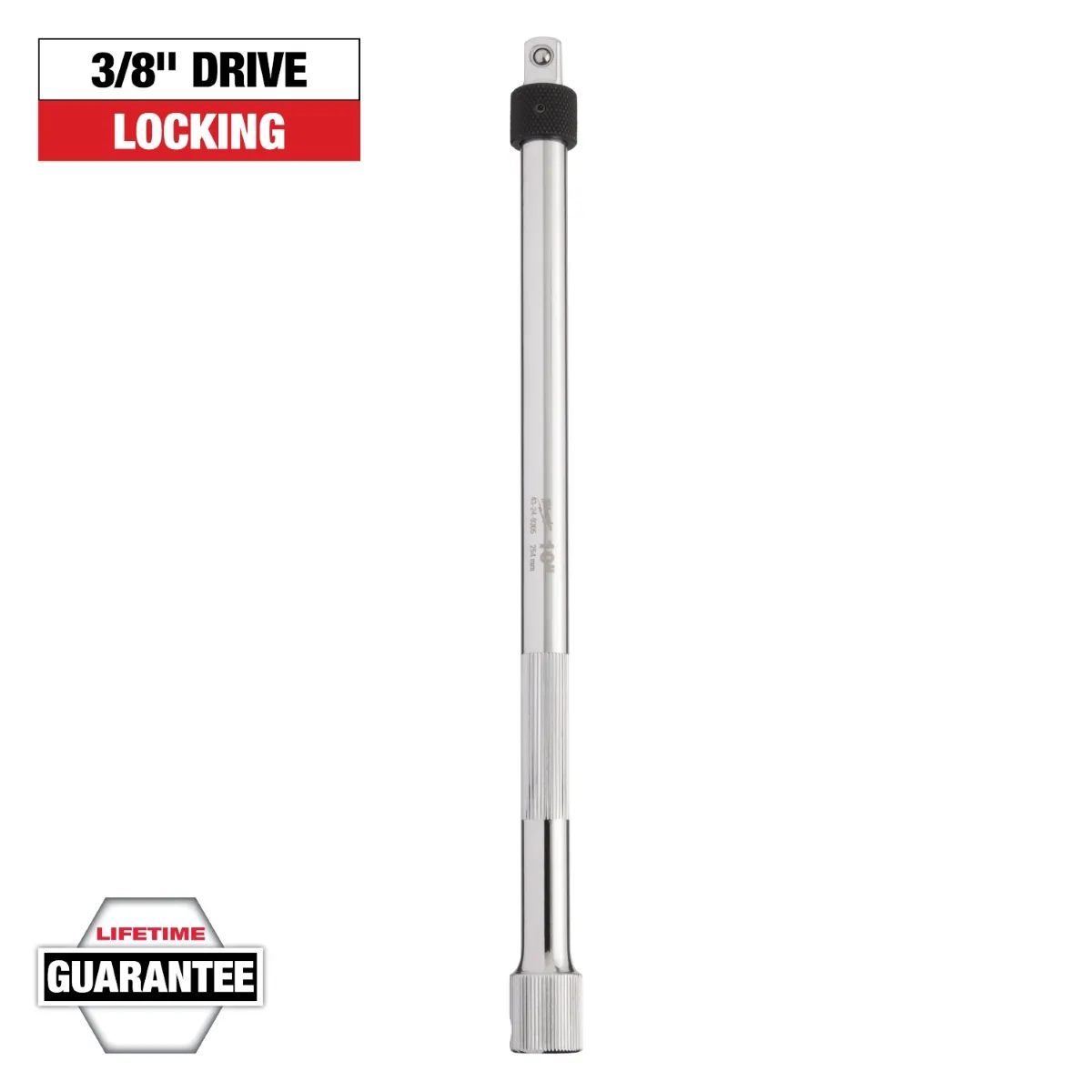 Milwaukee Tool 3/8 Inch Drive 10 Inch Locking Extension