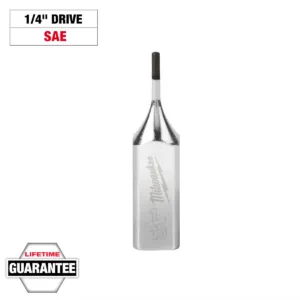 Milwaukee Tool 1/4" Drive 1/16" Hex Bit Socket