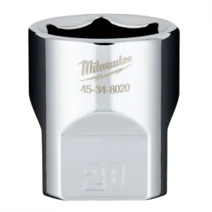 Milwaukee Tool 3/8" Drive 20mm Socket