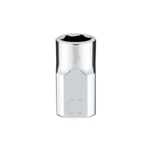 Milwaukee Tool 3/8" Drive 10mm Metric 6-Point Socket with FOUR FLAT Sides, Vanadium Steel, Chrome