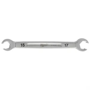 Milwaukee Tool 15mm X 17mm Double End Flare Nut Wrench