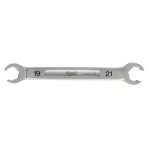 Milwaukee Tool 19mm X 21mm Double End Flare Nut Wrench