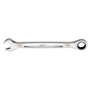 Milwaukee Tool 11/16" SAE Ratcheting Combo Wrench