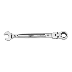 Milwaukee Tool 12mm Flex Head Ratcheting Combination Wrench
