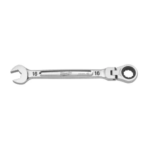 Milwaukee Tool 16mm Flex Head Ratcheting Combination Wrench